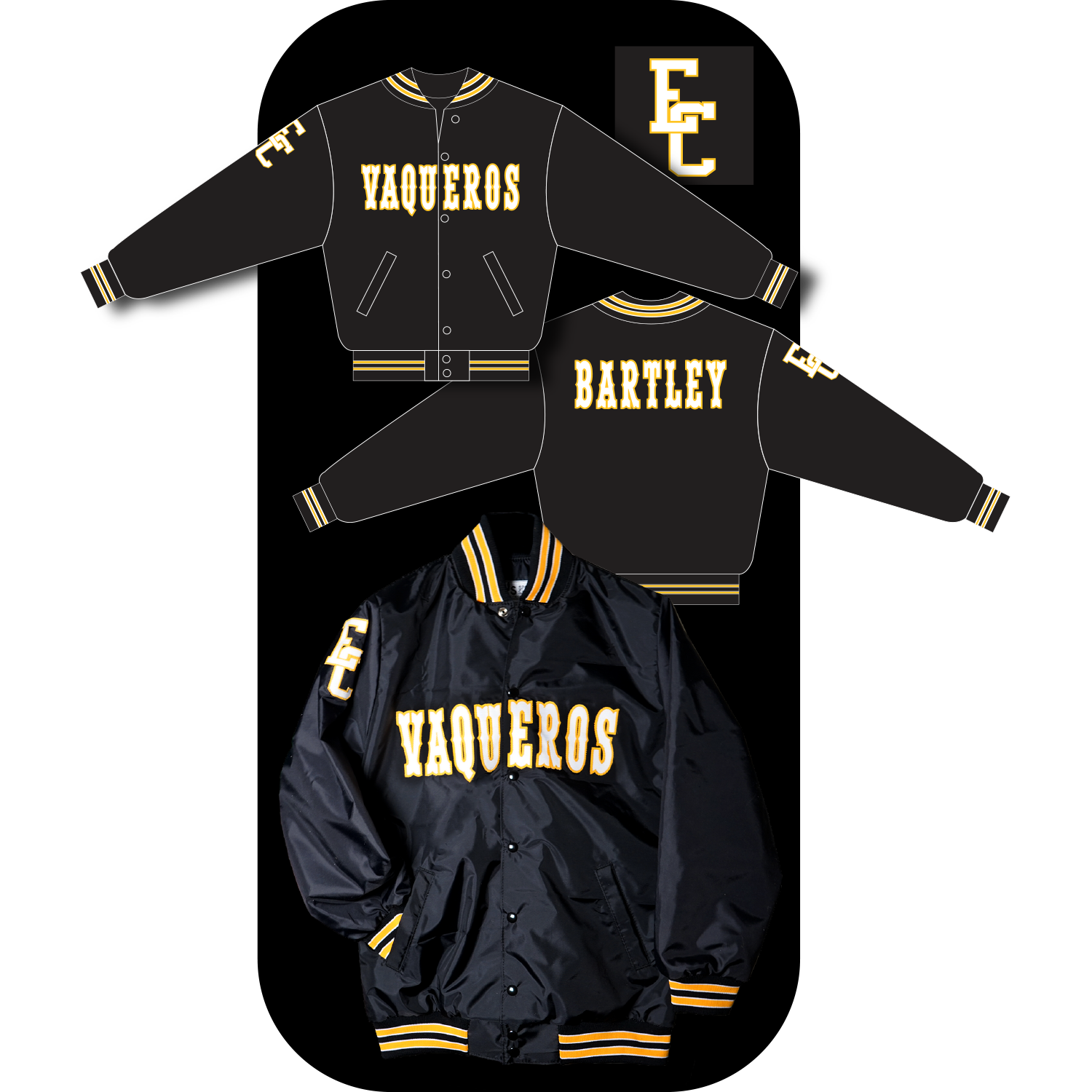 EC Vaqueros Jacket Design